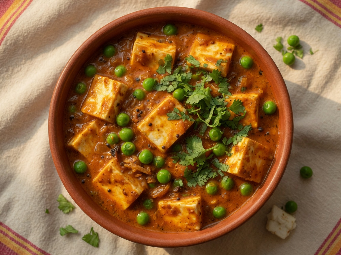Matar Paneer